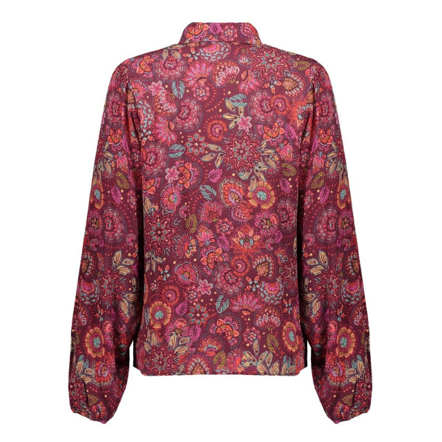 Geisha 53606-20 445 blouse print fuchsia/red 53606-20 445 large