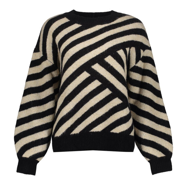Geisha 54570-29 720 pullover stripes sand/black 54570-29 720 large