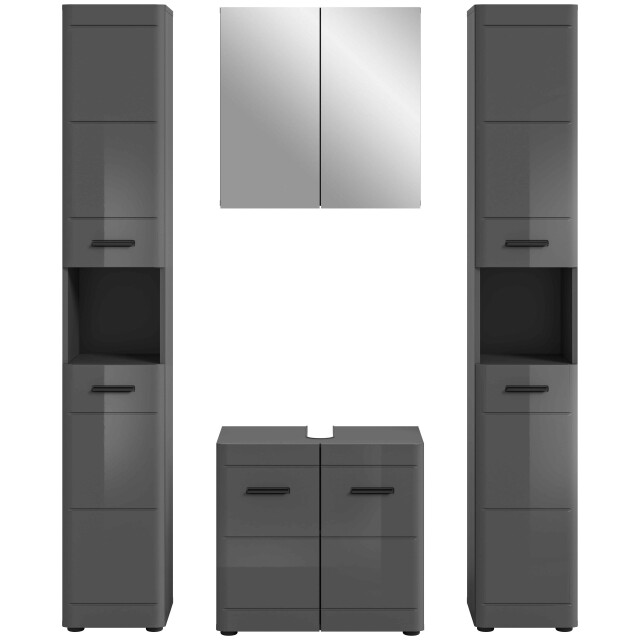 Furnilux Zachte badkamercombinatie hoogglans mdf tz nb 3254763 large