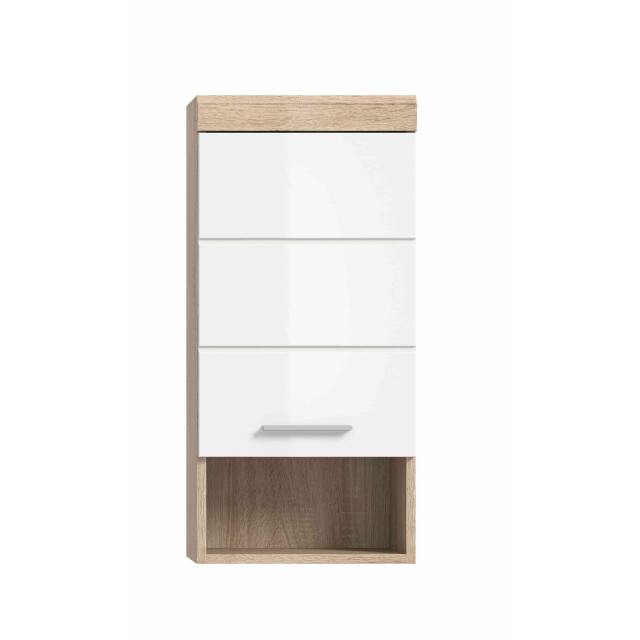 Furnilux Lambada wandkast wit hoogglans mdf tz sonoma nb 3254442 large