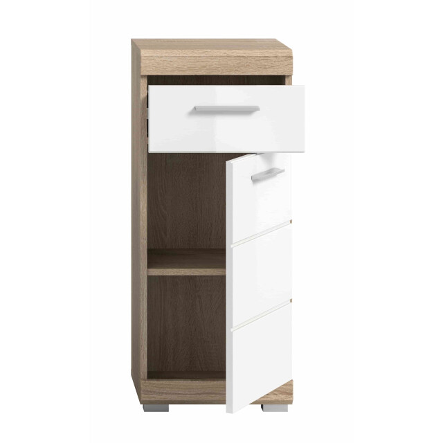 Furnilux Lambada staande kast wit hoogglans mdf tz sonoma nb 3254382 large