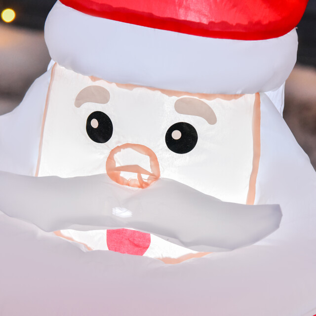4goodz Opblaasbare kerstman met led verlichting voor buiten 120 cm 3287951 large