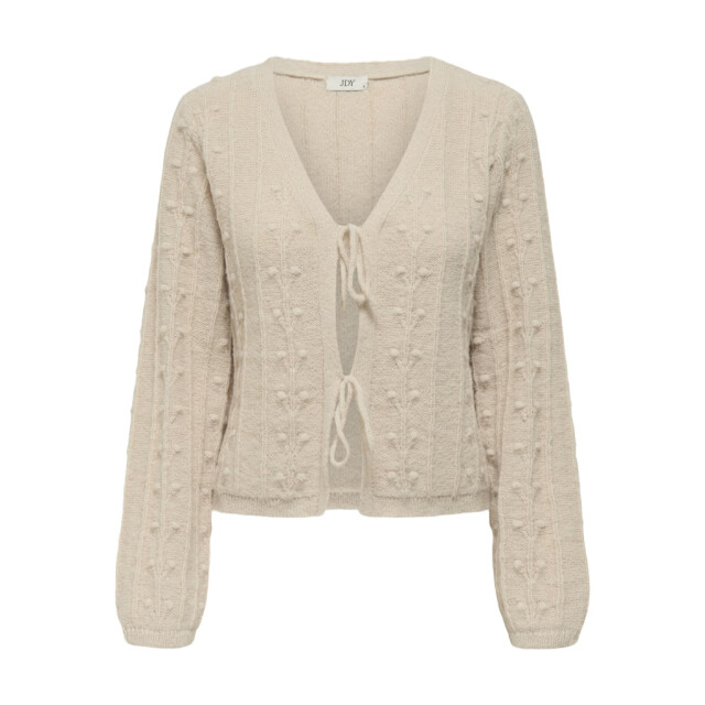 Jacqueline de Yong Jdysigrid life ls tie cardigan knt beige 4249.05.0004 large