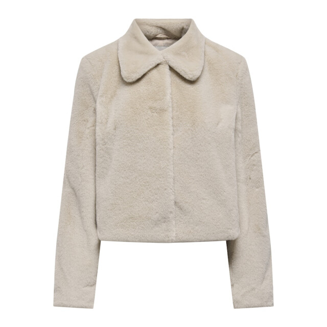 Jacqueline de Yong Jdymacy life faux fur jacket otw sie beige 4512.05.0012 large