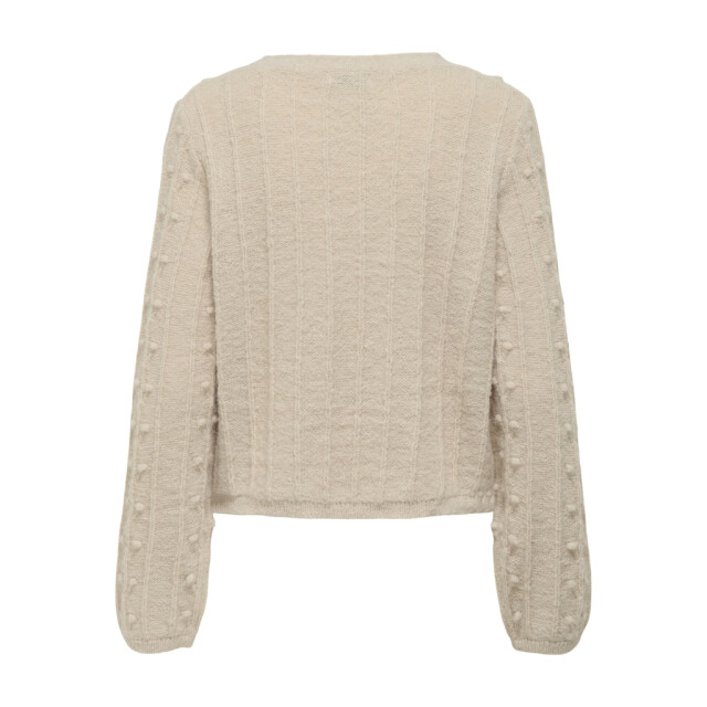 Jacqueline de Yong Jdysigrid life ls tie cardigan knt beige 4249.05.0004 large