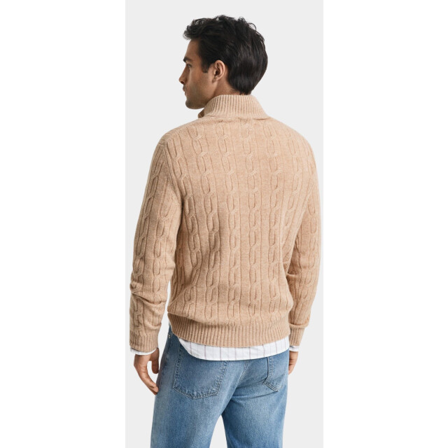 Gant Half zip lambswool cable half zip 8050260/296 199092 large