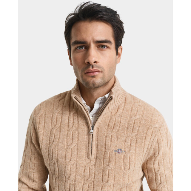 Gant Half zip lambswool cable half zip 8050260/296 199092 large