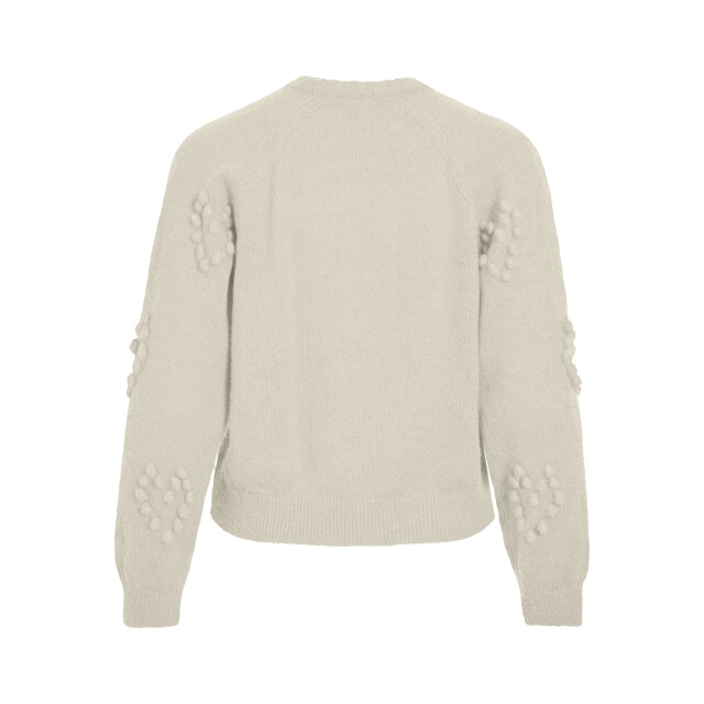 Vila vimerit l/s o-neck bubble knit card 14112273 birch 06741.198.0088 large