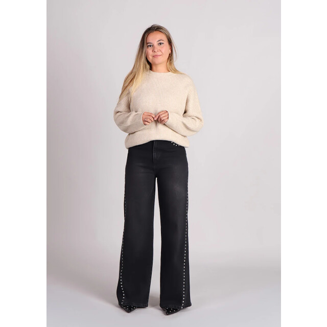 Homage to Denim Homage palazzo jeans h big studs 9608795259208 large