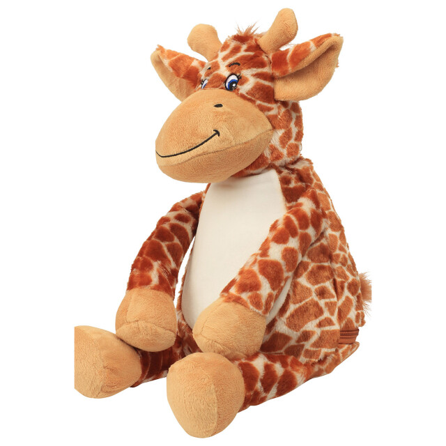 Mumbles Zippie giraffe pluche speelgoed UTLT4024_brown large