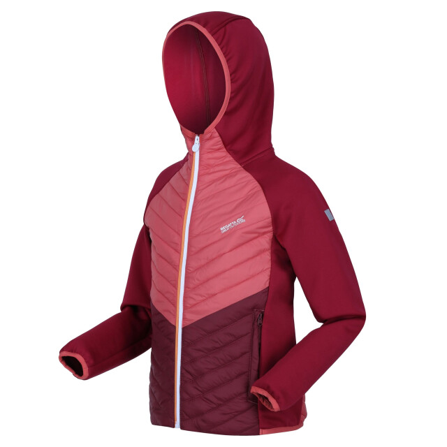 Regatta Kinder/kids kielder hybrid vii gewatteerd jack UTRG9365_rumbaredmineralred large