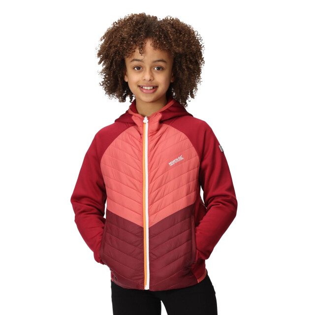Regatta Kinder/kids kielder hybrid vii gewatteerd jack UTRG9365_rumbaredmineralred large
