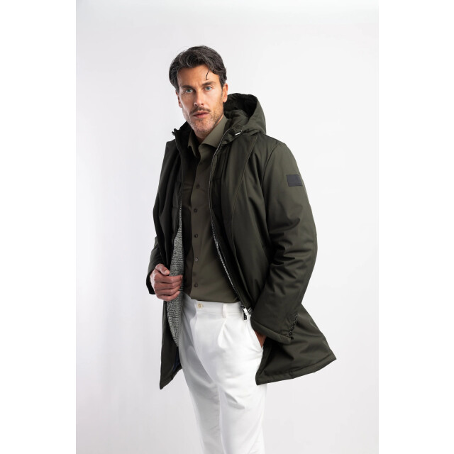 Blue Industry De manteljas met capuchon | OBIW25-M1 large