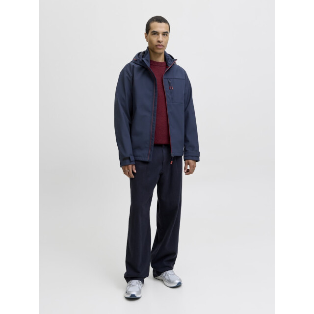 Jack & Jones Jjthatcher softshell hood navy 5511.37.0012 large