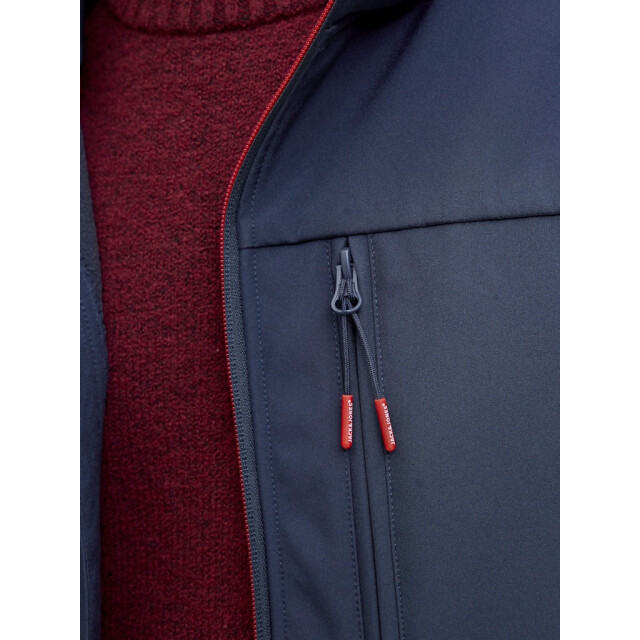 Jack & Jones Jjthatcher softshell hood navy 5511.37.0012 large