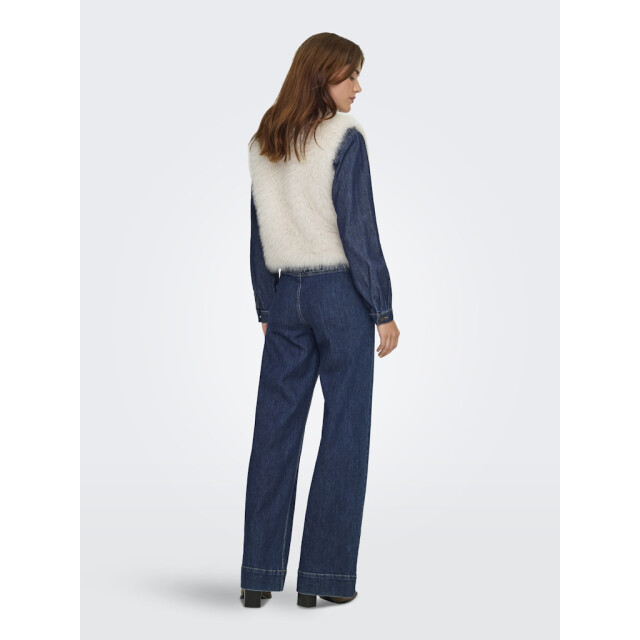 Jacqueline de Yong Jdyora faux fur waistcoat otw sie beige 4259.05.0015 large
