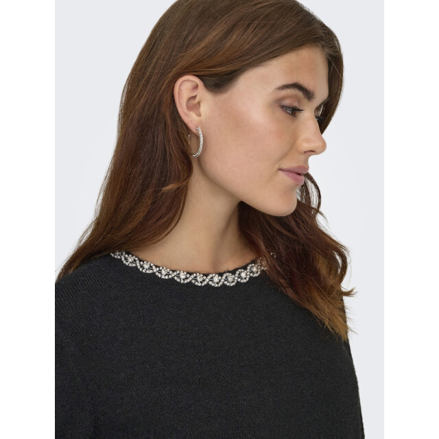 Jacqueline de Yong Jdyalva life ls embellish pullover knt - 4219.80.0025 large
