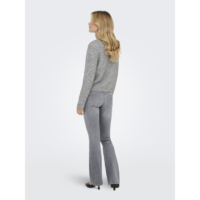 Jacqueline de Yong Jdyalva life ls embellish pullover knt melee 4219.87.0036 large