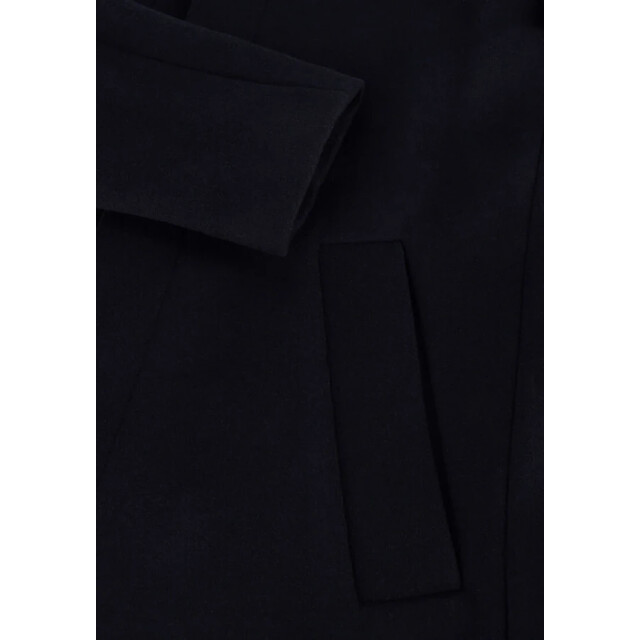 Matinique Harvey  classic wool 181112 color dark navy - wollen lange jas 194011 Dark Navy/Harvey N Classic Wool large