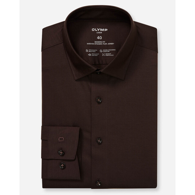 Olymp 24/7 luxor modern fit dress shirt 103392-001-47 large