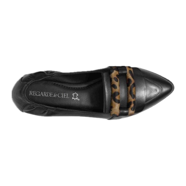 Regarde le Ciel Kendra-01 7639-black leopard Kendra-01 large