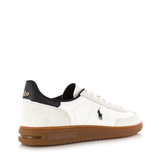 Ralph Lauren Bedford white black lage sneakers unisex 809961181001 large