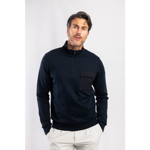 Blue Industry De half-zip sweater | KBIW25-M31 large