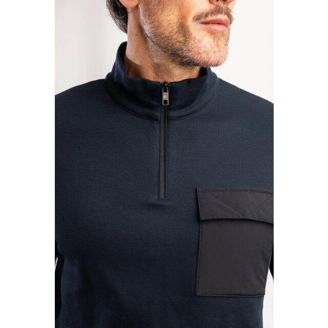 Blue Industry De half-zip sweater | KBIW25-M31 large