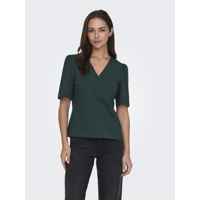 Only Onlanie ss v-neck top pnt 15342504 large