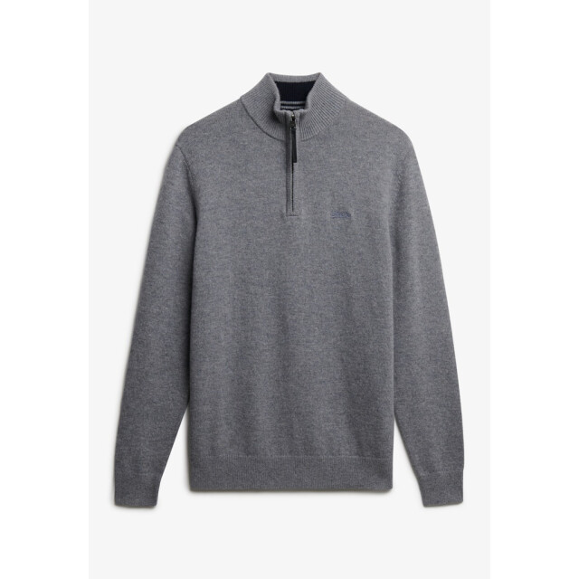 Superdry Trui met wolmix zip licht 5219.83.0013 large