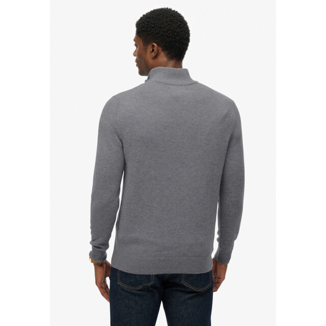 Superdry Trui met wolmix zip licht 5219.83.0013 large