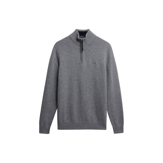 Superdry Trui met wolmix zip licht 5219.83.0013 large