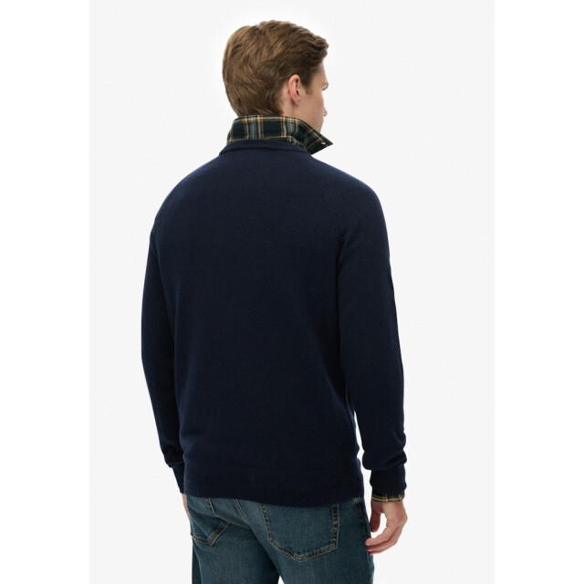 Superdry Trui van wolmix navy 5219.37.0010 large