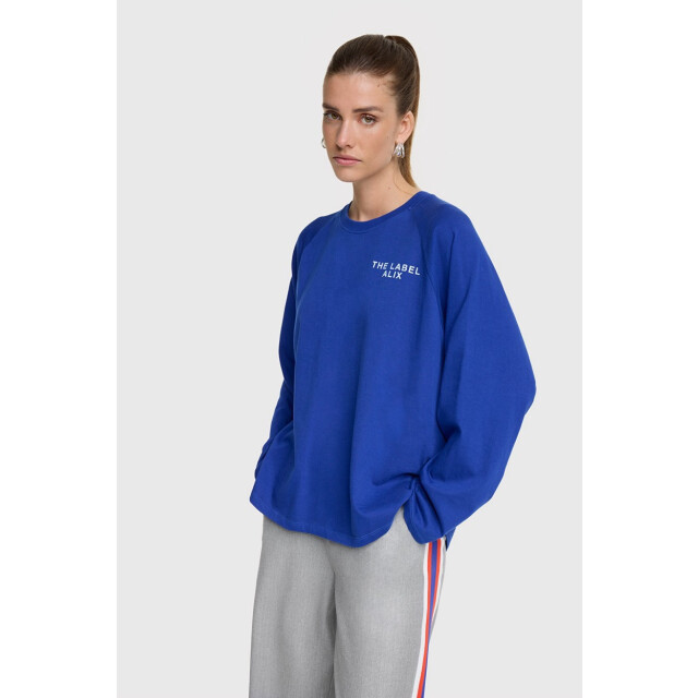 Alix The Label Raglan long sleeve kobalt 4329.34.0001 large