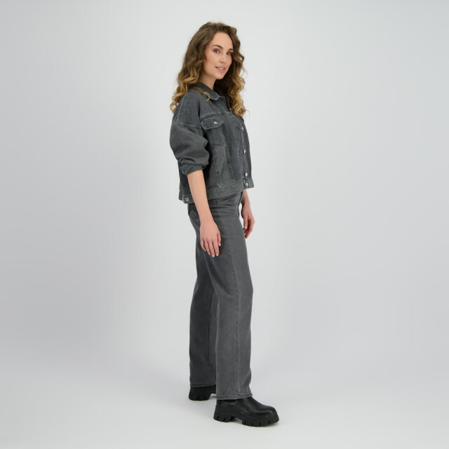 Raizzed Veronica star jacket grey denim 4270.86.0005 large