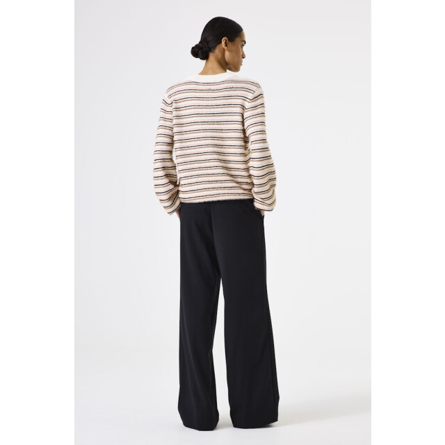 Garcia Jeans Trui streep ecru dessin 4219.08.0004 large