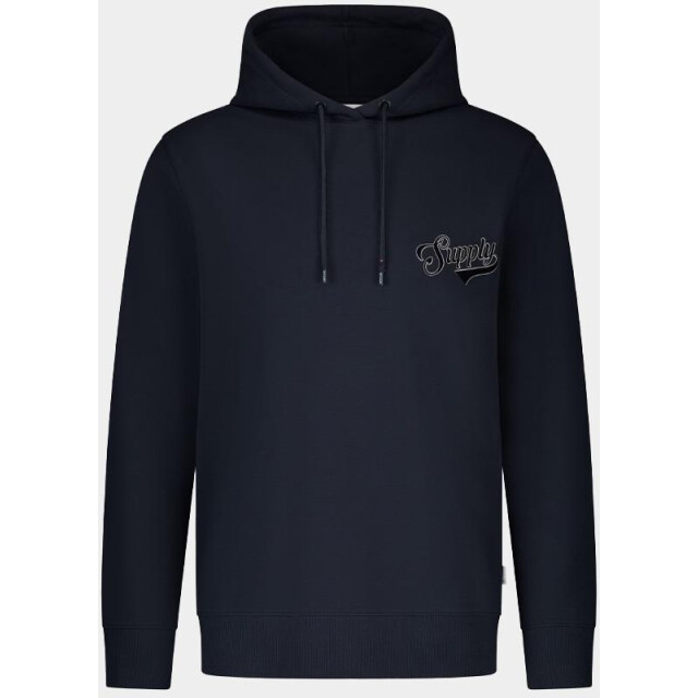 Bos Bright Blue Supply & co. sweater holden hoody sco25312ho70/290 navy 196251 large