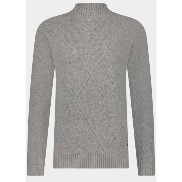 Born with Appetite Coltrui ivar pull mockneck bwa25305iv44/920 light grey 196373 large