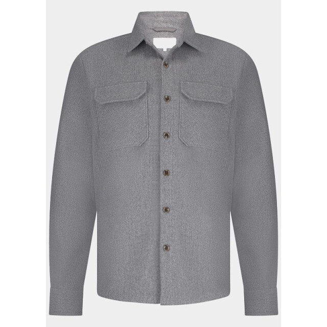 Born with Appetite Overshirt reggie shirtjacket bwa25314re04/941 mid grey 196428 large