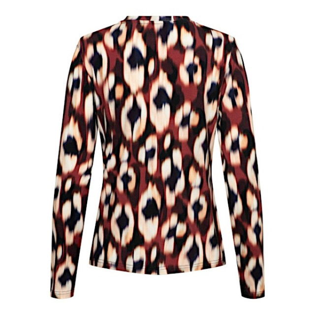 &Co Woman &co women top venna faded small wine red multi Venna Faded Small - Wine Red multi large