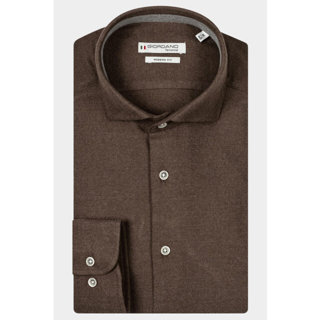Giordano Casual hemd lange mouw row, ls cutaway twill with su 427827/80 186273 large