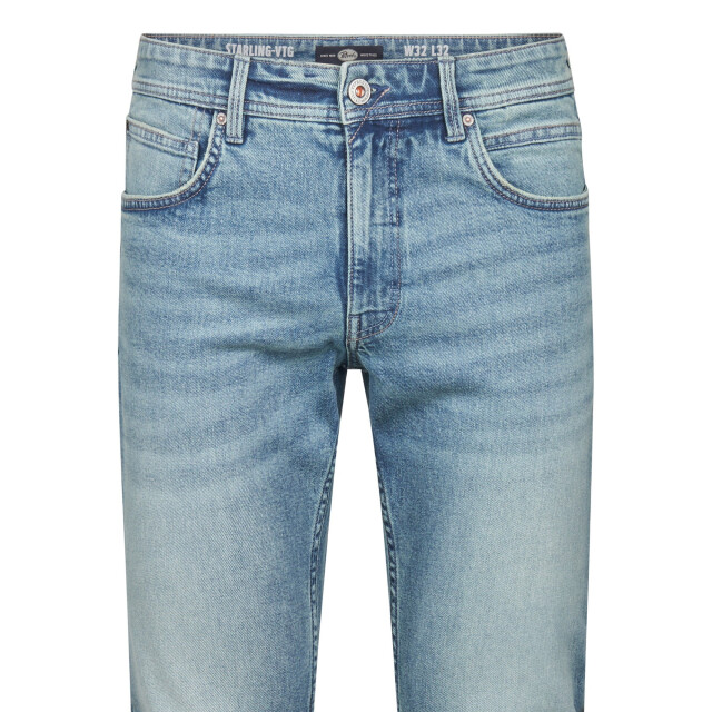 Petrol Industries Starling heren straight-fit jeans 5873 bright indigo Petrol Jeans Starling 5873BrightIndigo large