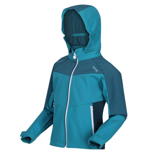 Regatta Childrens/kids eastcott ii soft shell jacket UTRG7991_pagodabluedragonfly large