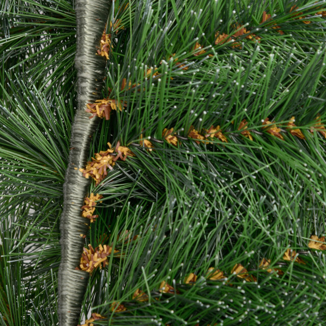 Homcom Guirlande frosted kerstslinger 180 cm met 160 takpunten - 3294116 large