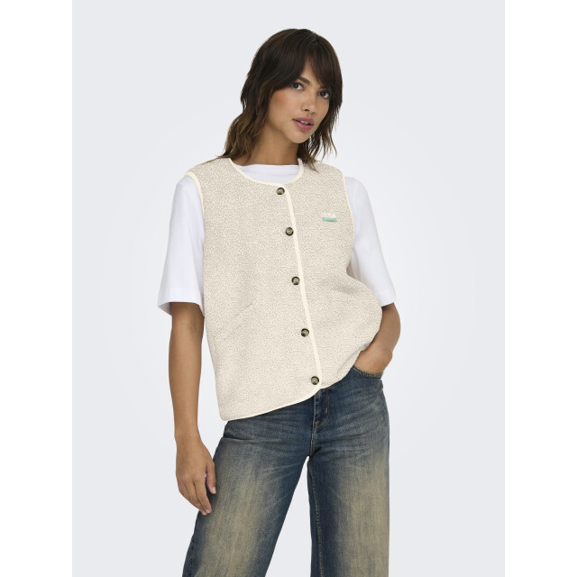 Only Onlbaby teddy vest pnt cs 15335416 large