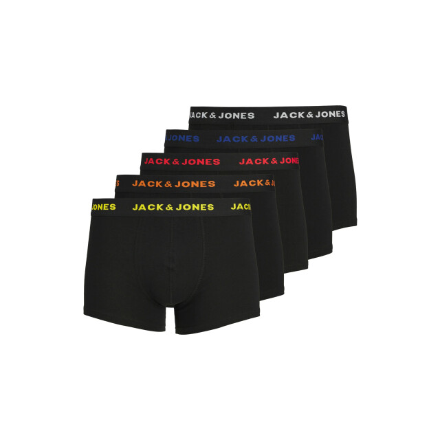Jack & Jones Boxershorts jongens trunks jacblack friday 5-pack 12272565-Black large