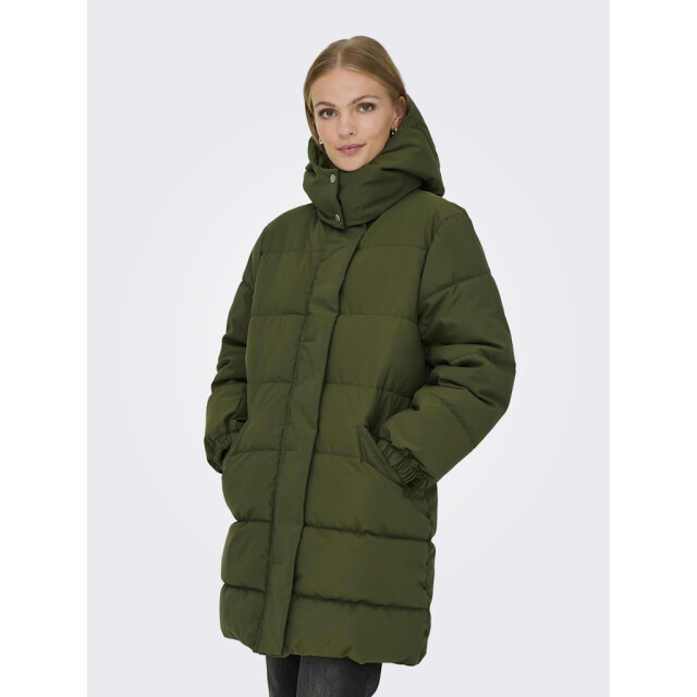 Jacqueline de Yong Jdyaja flotte padded jacket otw yfm noos army 4509.26.0004 large