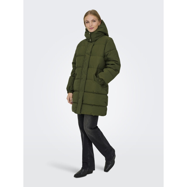 Jacqueline de Yong Jdyaja flotte padded jacket otw yfm noos army 4509.26.0004 large