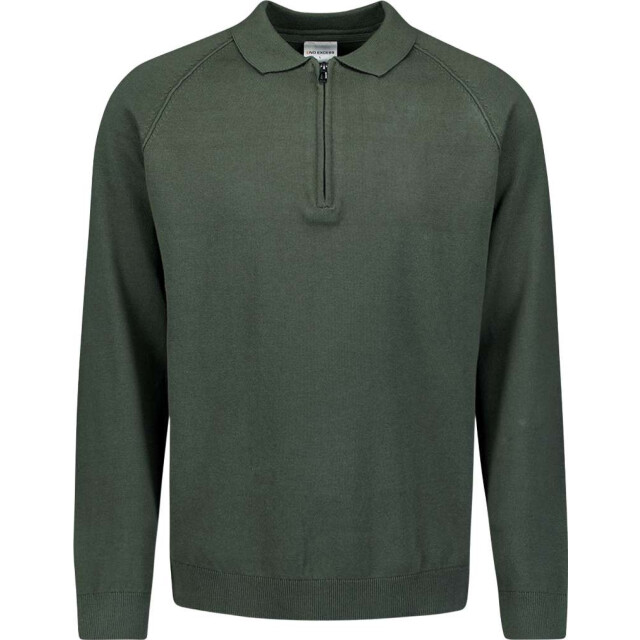 No Excess Pullover polo half zip solid dark green 29230962SN-052 large