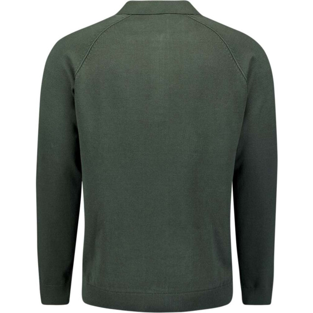 No Excess Pullover polo half zip solid dark green 29230962SN-052 large
